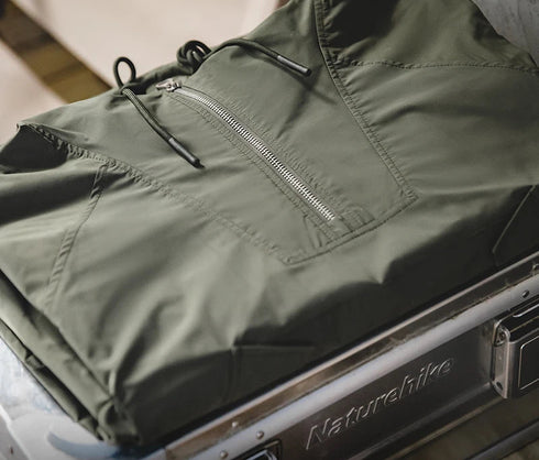 M43 Parka Dark Green Deck Coat – Solid Color Hooded Outdoor Jacket